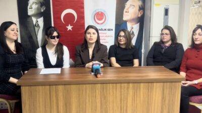 Birlik Sağlık Sen Kadın Komisyonu Başkanı Hemşire Sultan Erdoğan 8 Mart